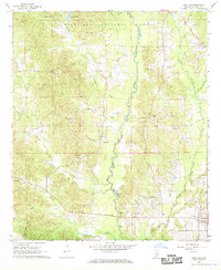 Download a high-resolution, GPS-compatible USGS topo map for Louin SW, MS (1970 edition)