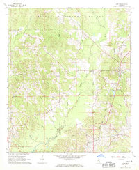 Download a high-resolution, GPS-compatible USGS topo map for Louin, MS (1970 edition)