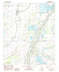 Download a high-resolution, GPS-compatible USGS topo map for Louise, MS (1988 edition)