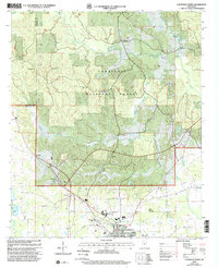 Download a high-resolution, GPS-compatible USGS topo map for Louisville North, MS (2002 edition)