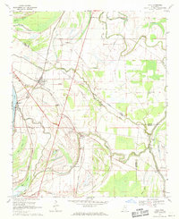 Download a high-resolution, GPS-compatible USGS topo map for Lula, MS (1971 edition)