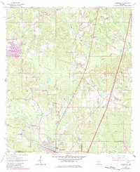 Download a high-resolution, GPS-compatible USGS topo map for Lumberton, MS (1982 edition)
