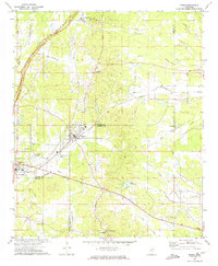 Download a high-resolution, GPS-compatible USGS topo map for Maben, MS (1974 edition)