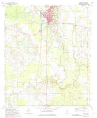 Download a high-resolution, GPS-compatible USGS topo map for Macon, MS (1982 edition)
