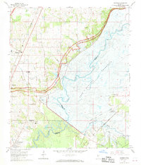Download a high-resolution, GPS-compatible USGS topo map for Madison, MS (1969 edition)