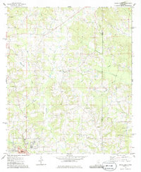 Download a high-resolution, GPS-compatible USGS topo map for Magee North, MS (1986 edition)