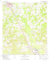 Download a high-resolution, GPS-compatible USGS topo map for Magee South, MS (1978 edition)