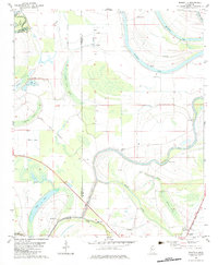 Download a high-resolution, GPS-compatible USGS topo map for Marcella, MS (1983 edition)