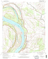 Download a high-resolution, GPS-compatible USGS topo map for Mayersville, MS (1986 edition)