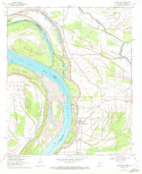 preview thumbnail of historical topo map of Mayersville, MS in 1970