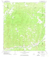 Download a high-resolution, GPS-compatible USGS topo map for McCall Creek, MS (1974 edition)