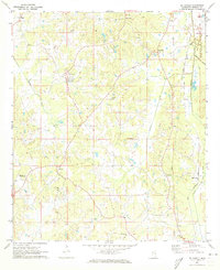 preview thumbnail of historical topo map of Neshoba County, MS in 1972