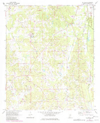 Download a high-resolution, GPS-compatible USGS topo map for McDonald, MS (1982 edition)