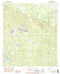 Download a high-resolution, GPS-compatible USGS topo map for McLaurin, MS (1990 edition)