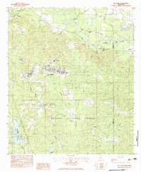 Download a high-resolution, GPS-compatible USGS topo map for McLaurin, MS (1983 edition)
