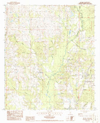 Download a high-resolution, GPS-compatible USGS topo map for McNeill, MS (1986 edition)