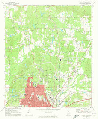 Download a high-resolution, GPS-compatible USGS topo map for Meridian North, MS (1973 edition)