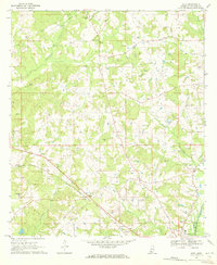 Download a high-resolution, GPS-compatible USGS topo map for Mesa, MS (1972 edition)