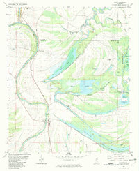Download a high-resolution, GPS-compatible USGS topo map for Money, MS (1982 edition)
