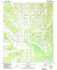 Download a high-resolution, GPS-compatible USGS topo map for Montpelier, MS (1987 edition)