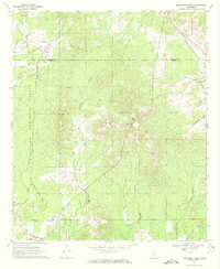 Download a high-resolution, GPS-compatible USGS topo map for Montrose North, MS (1972 edition)