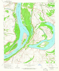 Download a high-resolution, GPS-compatible USGS topo map for Moon Lake, MS (1965 edition)