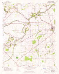 Download a high-resolution, GPS-compatible USGS topo map for Mooreville, MS (1966 edition)