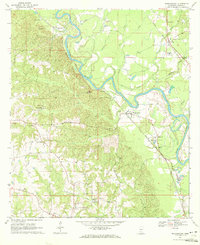 Download a high-resolution, GPS-compatible USGS topo map for Morgantown, MS (1972 edition)