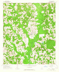 Download a high-resolution, GPS-compatible USGS topo map for Moss, MS (1965 edition)