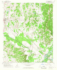 Download a high-resolution, GPS-compatible USGS topo map for Nettleton, MS (1967 edition)