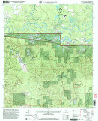 preview thumbnail of historical topo map of New Augusta, MS in 2000