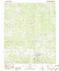 Download a high-resolution, GPS-compatible USGS topo map for North Carrollton, MS (1983 edition)