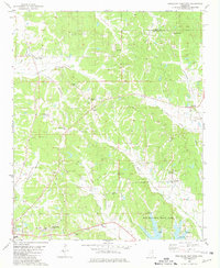 Download a high-resolution, GPS-compatible USGS topo map for Northeast Pontotoc, MS (1981 edition)
