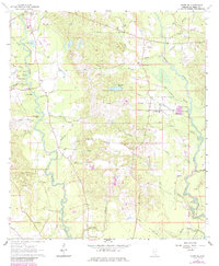 Download a high-resolution, GPS-compatible USGS topo map for Ovett SE, MS (1985 edition)