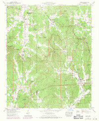 Download a high-resolution, GPS-compatible USGS topo map for Paden, MS (1971 edition)