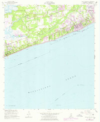 Download a high-resolution, GPS-compatible USGS topo map for Pass Christian, MS (1978 edition)