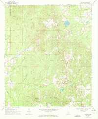 Download a high-resolution, GPS-compatible USGS topo map for Paulding, MS (1972 edition)
