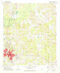 Download a high-resolution, GPS-compatible USGS topo map for Philadelphia, MS (1973 edition)
