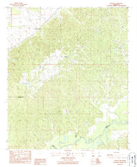 Download a high-resolution, GPS-compatible USGS topo map for Phoenix, MS (1988 edition)