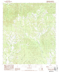 Download a high-resolution, GPS-compatible USGS topo map for Pinckneyville, MS (1988 edition)