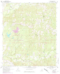 Download a high-resolution, GPS-compatible USGS topo map for Pinebur, MS (1982 edition)