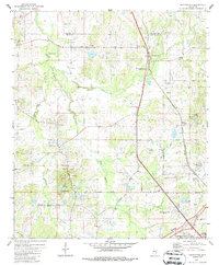 Download a high-resolution, GPS-compatible USGS topo map for Pocahontas, MS (1986 edition)