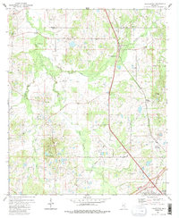 Download a high-resolution, GPS-compatible USGS topo map for Pocahontas, MS (1986 edition)