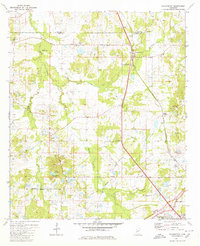 Download a high-resolution, GPS-compatible USGS topo map for Pocahontas, MS (1980 edition)