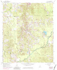 Download a high-resolution, GPS-compatible USGS topo map for Polkville, MS (1984 edition)