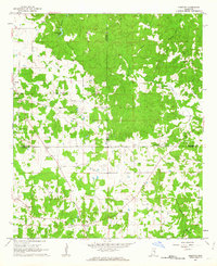 preview thumbnail of historical topo map of Kemper County, MS in 1962