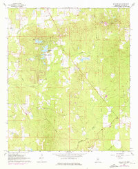 Download a high-resolution, GPS-compatible USGS topo map for Puckett NW, MS (1976 edition)
