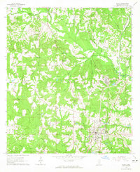 Download a high-resolution, GPS-compatible USGS topo map for Purvis, MS (1965 edition)
