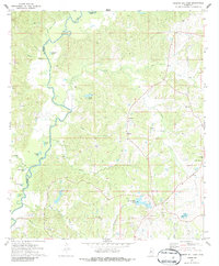 Download a high-resolution, GPS-compatible USGS topo map for Queens Hill Lake, MS (1986 edition)