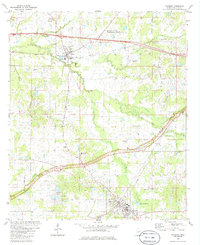 Download a high-resolution, GPS-compatible USGS topo map for Raymond, MS (1986 edition)